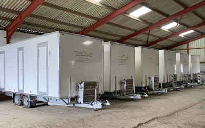 Mobile Toilet Units, Cleaned, Stored & Ready for Hire