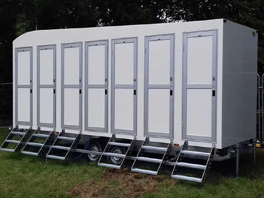 Our New Six Bay Luxury Mobile Shower Unit