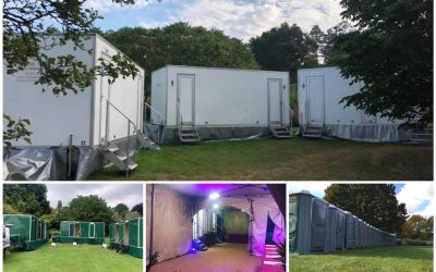 Hiring Showers & Loos for your Summer Event